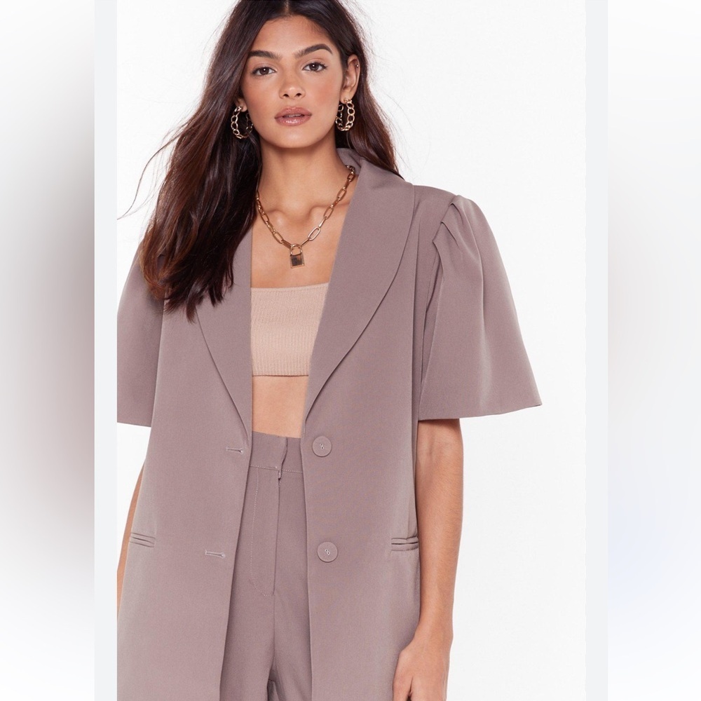 Nasty Gal Mauve Blazer